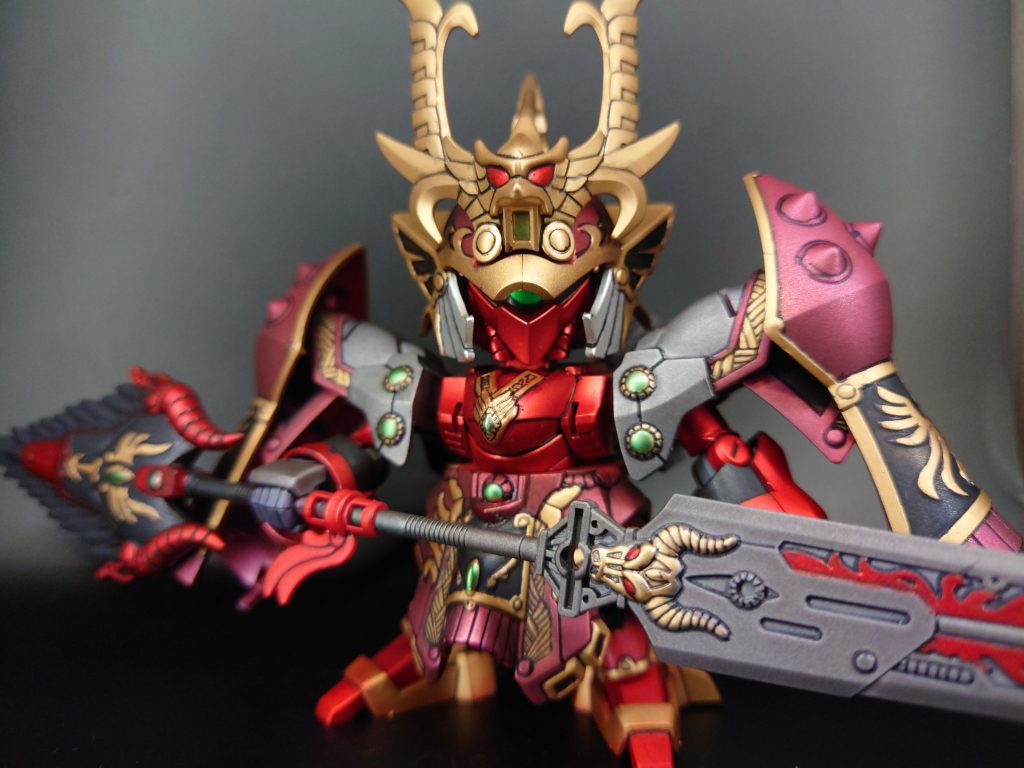 煉獄扇と冥黒の刃を合体させる事も出来ます。