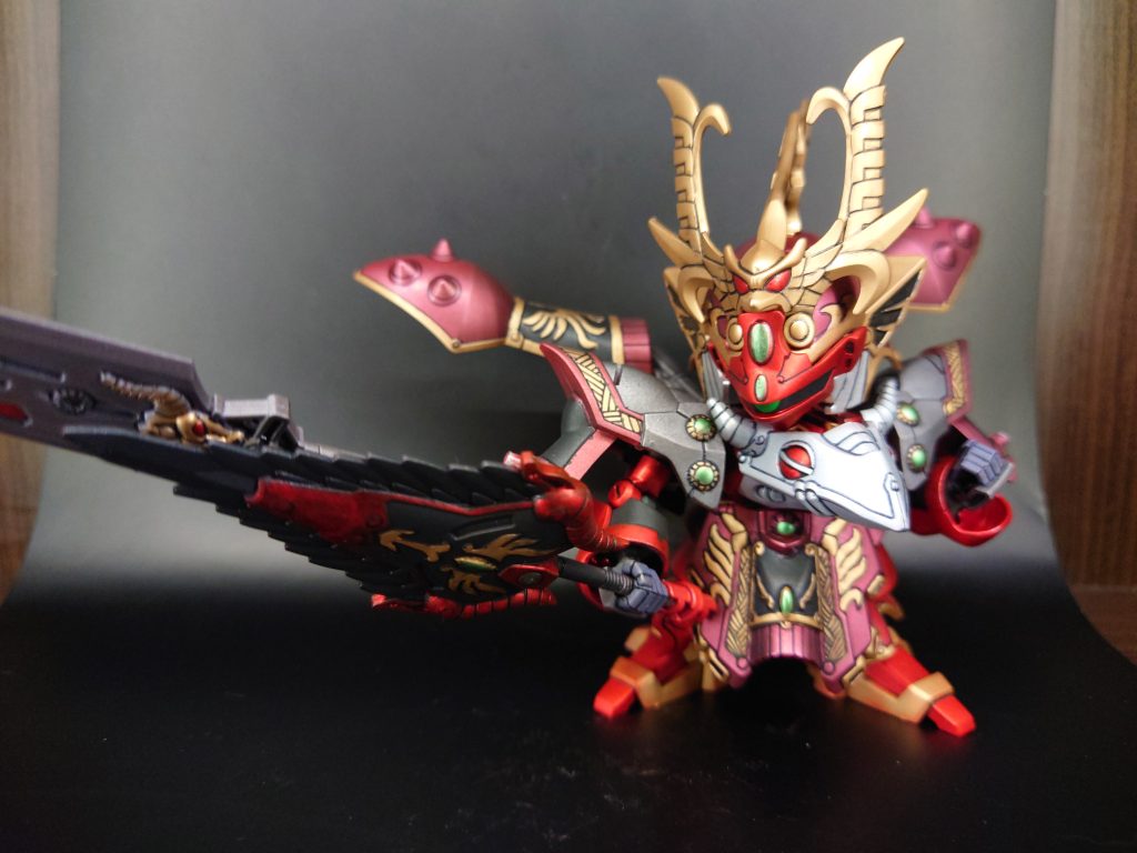 天冥獄凰斬!獄凰モード!武器も合体して黒金の牙翼という武器になります。