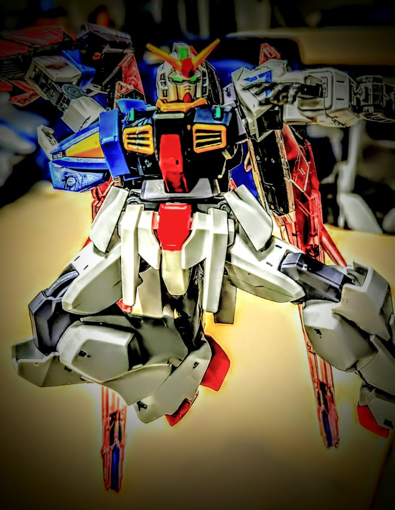 クリアパーツ版なので中が透けて、かなりいいですね。