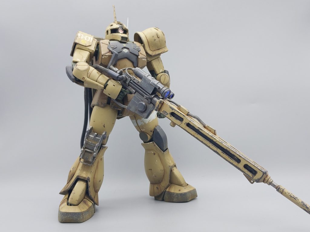 1/100 MS-05L ザクⅠ スナイパータイプ–4枚目/制作者：@dagored00