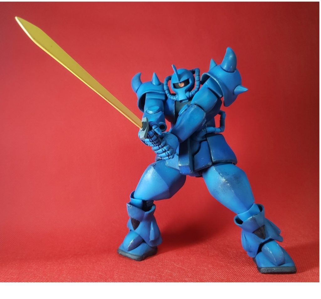 【解説編】フル可動1/100旧キット グフ 【アニメ劇中フォルム徹底再現版】–8枚目/制作者：HITOHITO