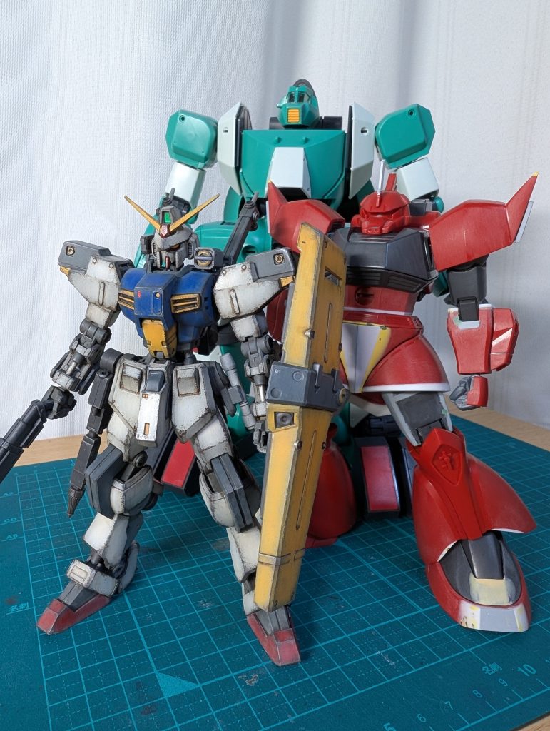 ということでDガンダム君を息抜き作品にさせてしまった、同時進行してる手のかかるお二方とスリーショット次の投稿はいつになりますやら・・