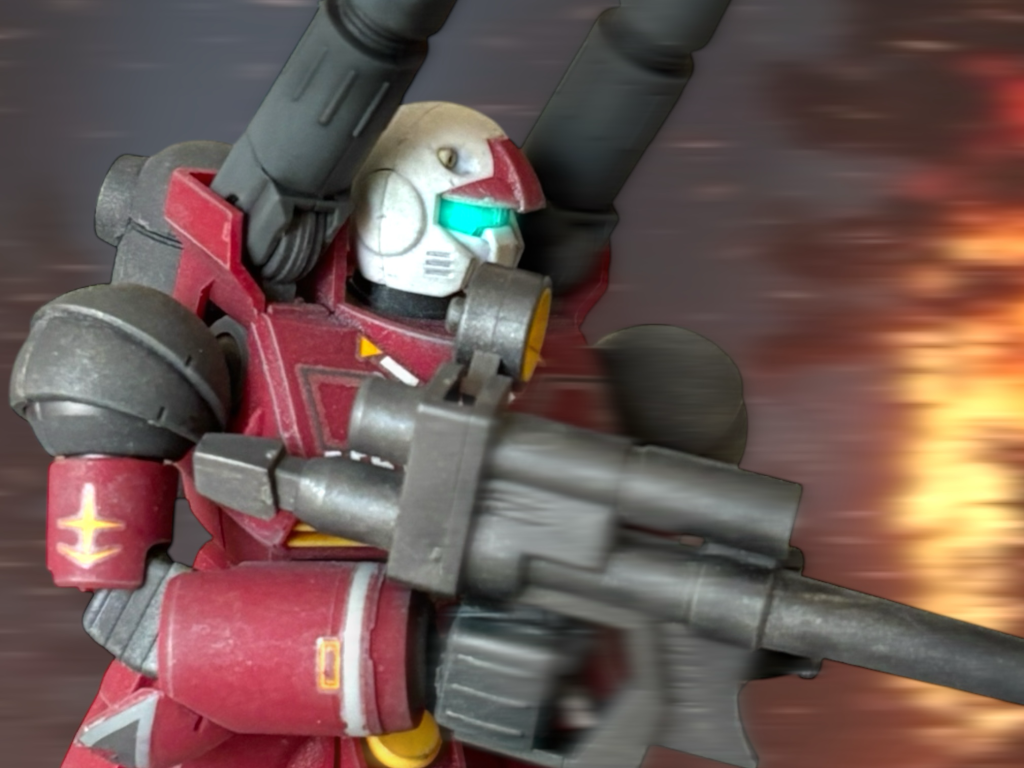 「ジン・サナダ——!?」 頭に響いたのは、確かに彼の声だった。果たして、暗闇から赤いガンダムが姿を現し、傍にいたジムを撃ち抜いた。ヘントのガンダムをかわすと、ビームライフルは撃たず、機体をぶつけ、組み付いてきた。 ミヤギは、強すぎるプレッシャーで動けない。 砂漠の時と同じだ——。「ヘント!!」 あの時と同じように、彼に、助けを求めた。 瞬間、時が、止まった——。◇◇◇◇◇◇◇◇◇◇◇◇◇◇◇