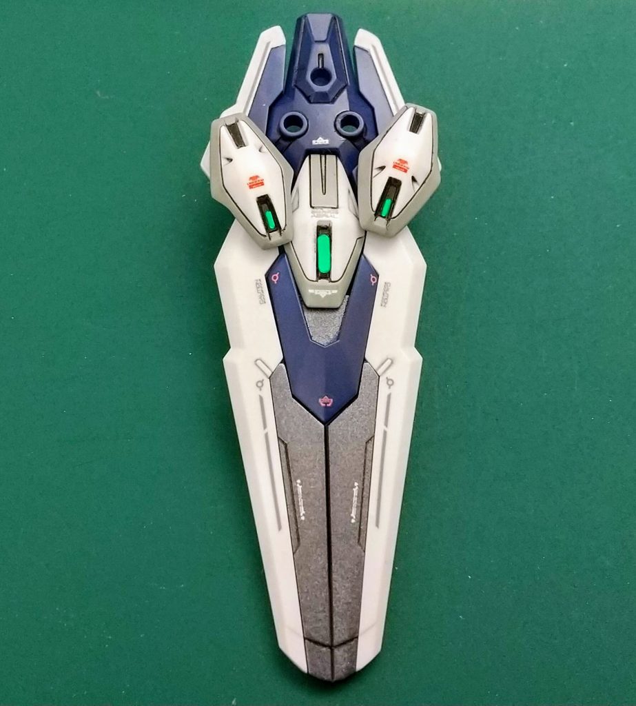 カスタマイズマテリアル　3Dメタリックシール（緑）を埋め込んでみた。