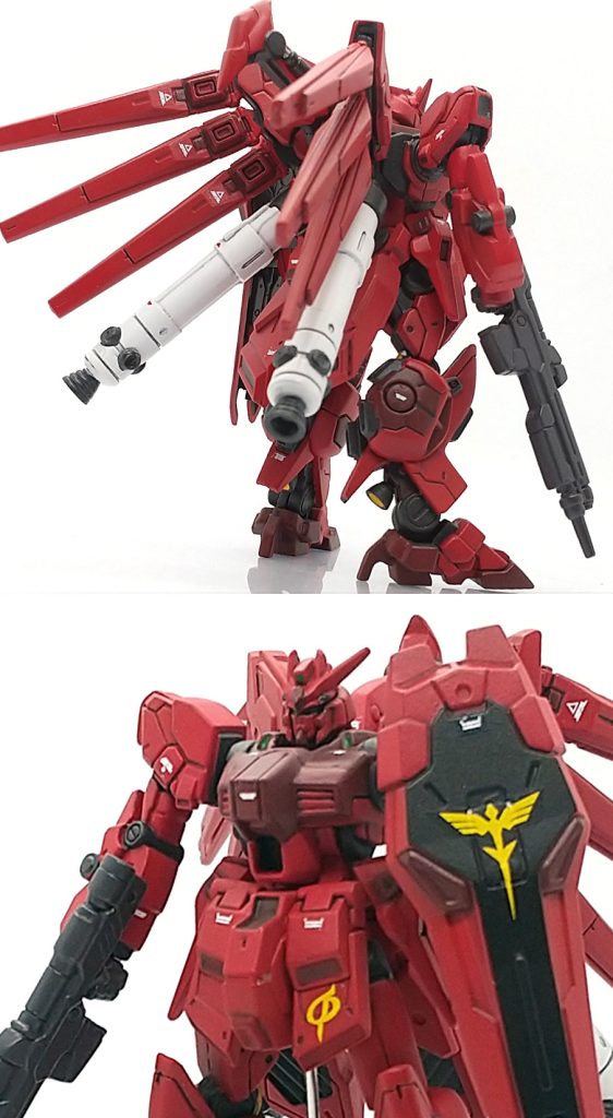 キャスバル専用 Hi-νガンダム (シャア専用) ガンダムアーティファクト–4枚目/制作者:ランゼル