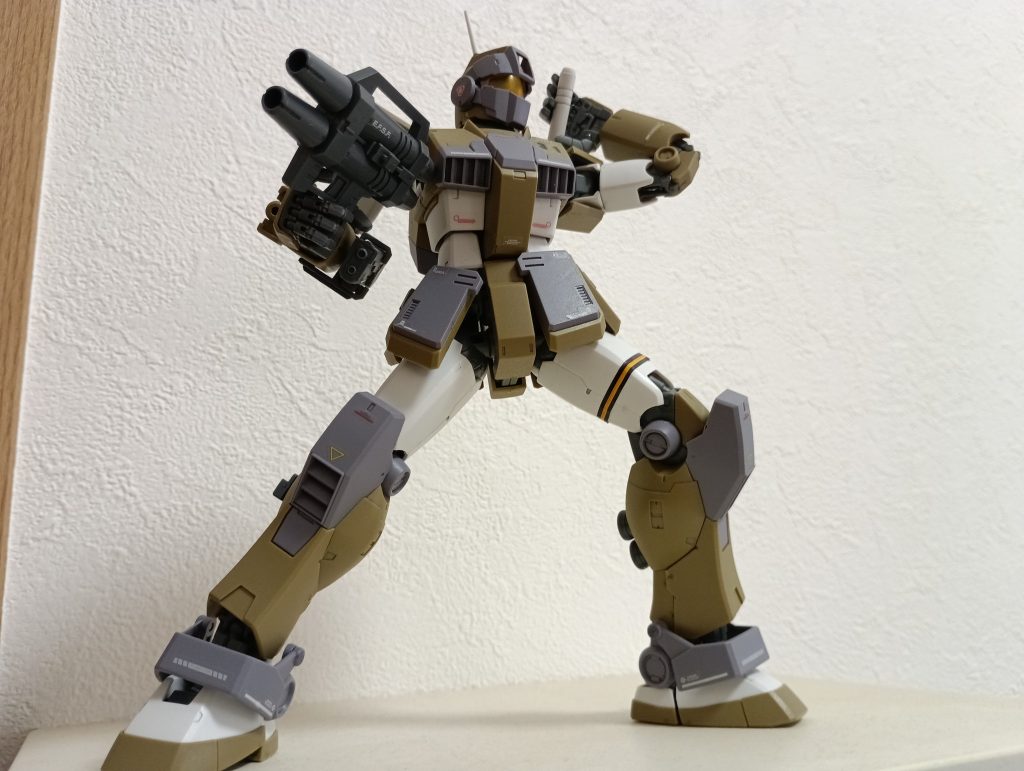 武装、色を工夫すれば特務隊仕様等、作り手の想像を刺激する機体ですね。