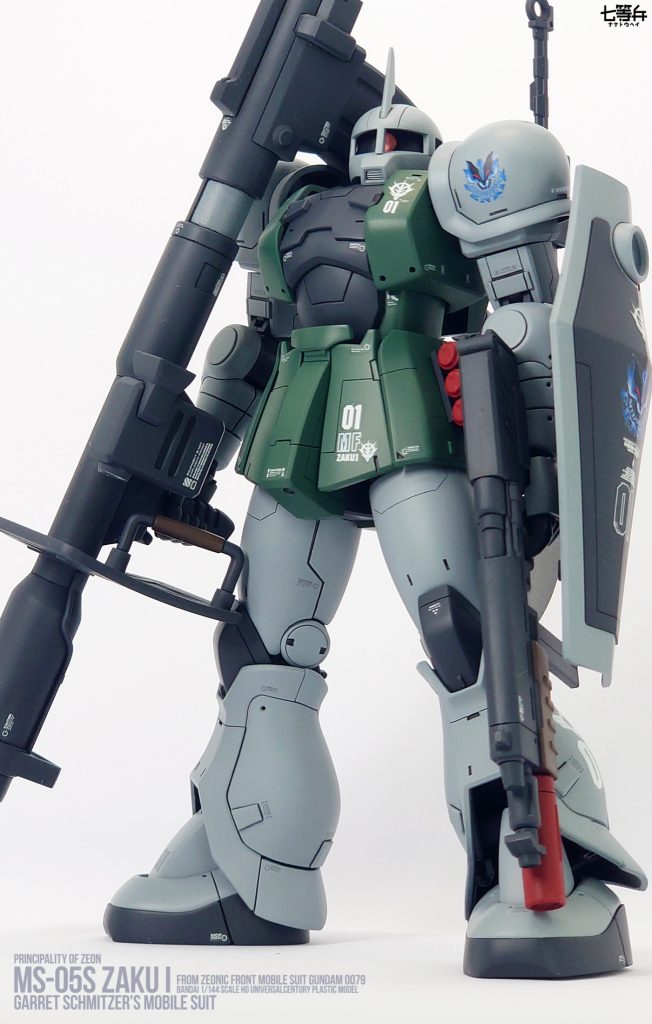 HG ゲラート専用ザクⅠ–3枚目/制作者:七等兵