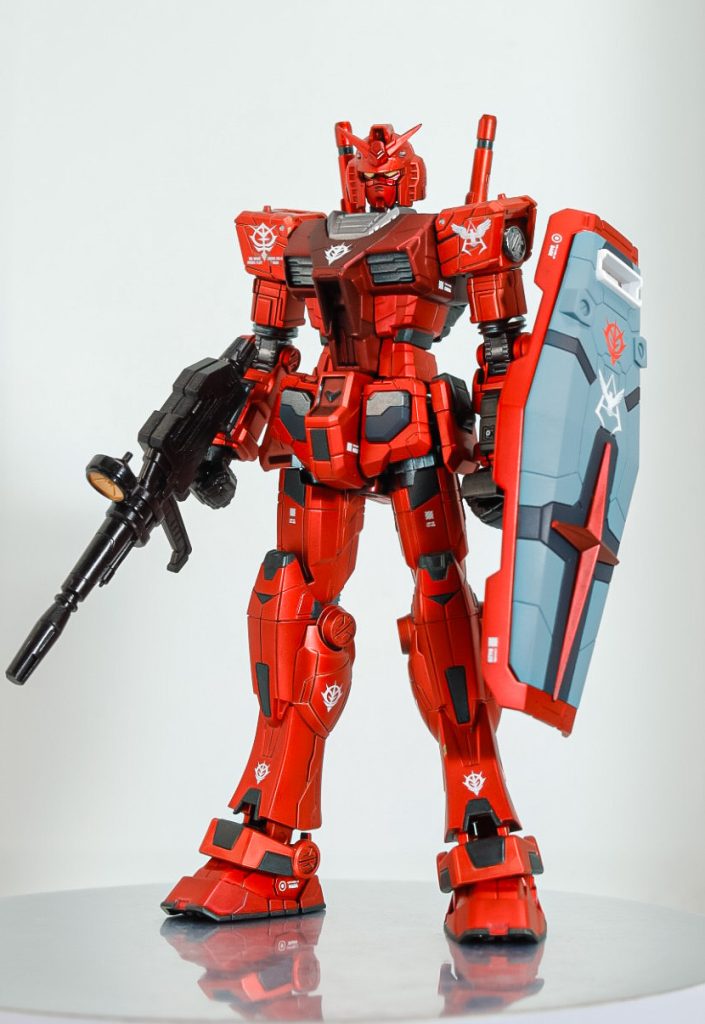 EGなので製作はすぐに終わりました。GQの最終回までに完成という事で突貫で作ったのになかなかここにアップするところまで行かなかった…