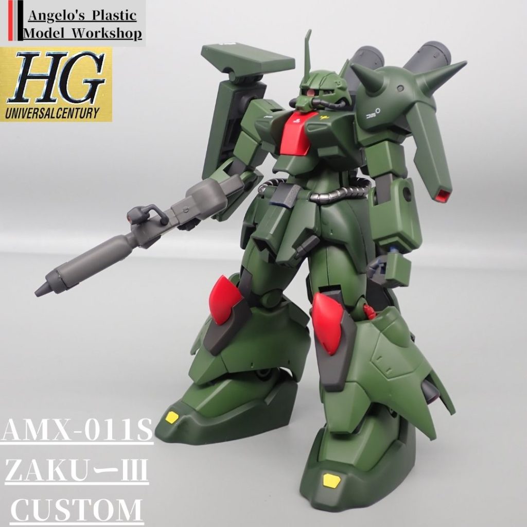 ザクⅢ改–2枚目/制作者：アンジェロのプラモデル工房