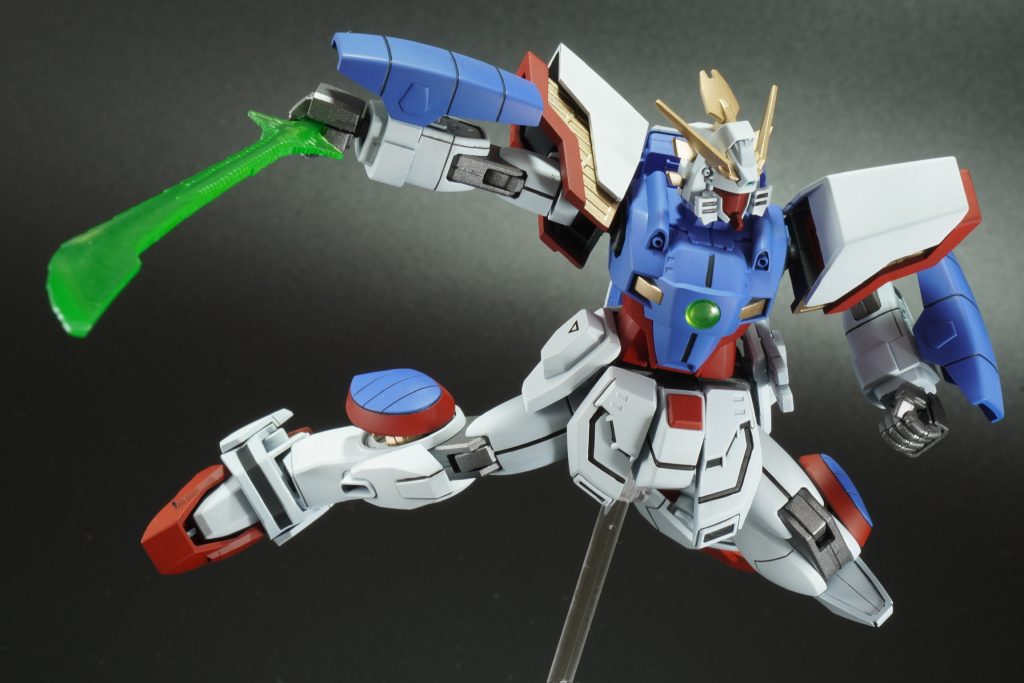 無改造で塗装しただけですが、HGでも十分にかっこいい！