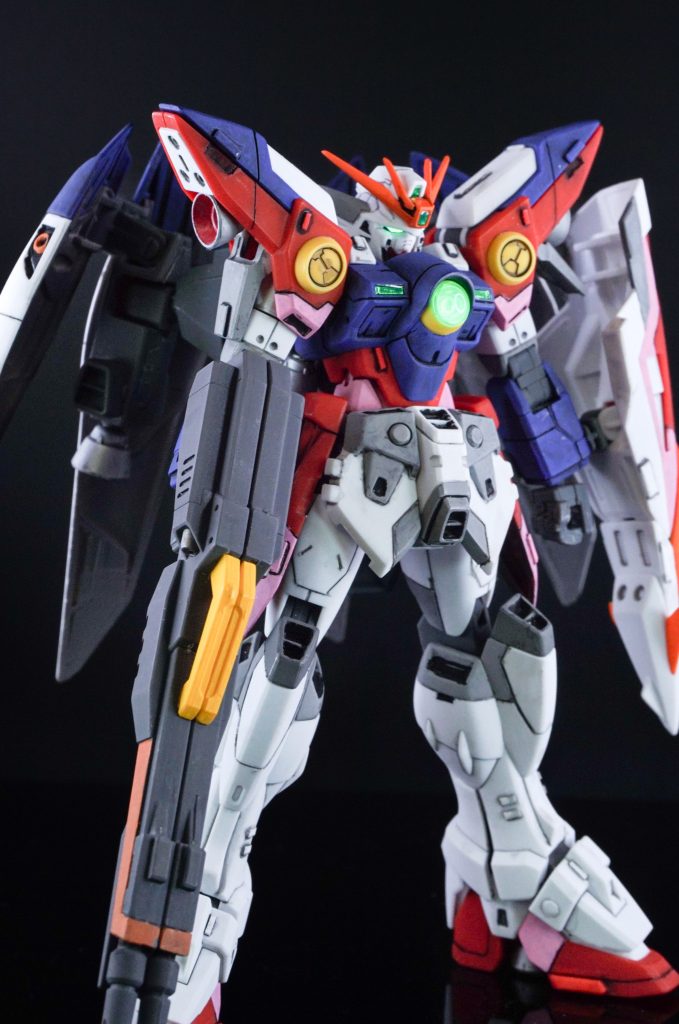 🎊HGウイングゼロの完成です🎊–5枚目/制作者:レン@筆塗り部分塗装