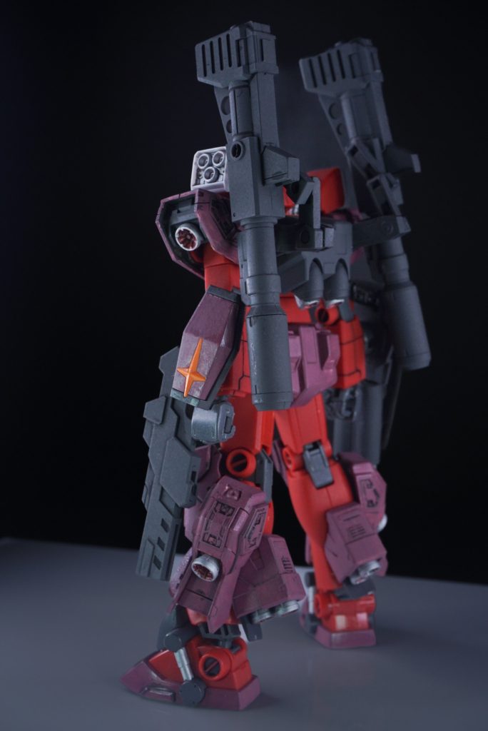 🎊フルアーマー・レッドウォーリアの完成です🎊–6枚目/制作者：レン@筆塗り部分塗装