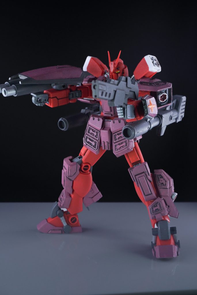 🎊フルアーマー・レッドウォーリアの完成です🎊–8枚目/制作者：レン@筆塗り部分塗装