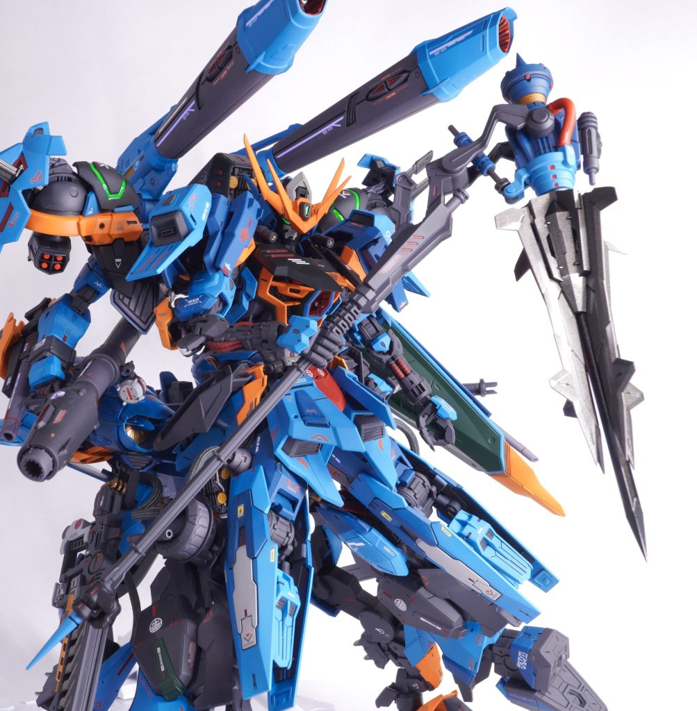 エールカラミティの主武装であるアドラーの先端部はMGバルバトスのメイスに交換殺意ゴリゴリになりました😅