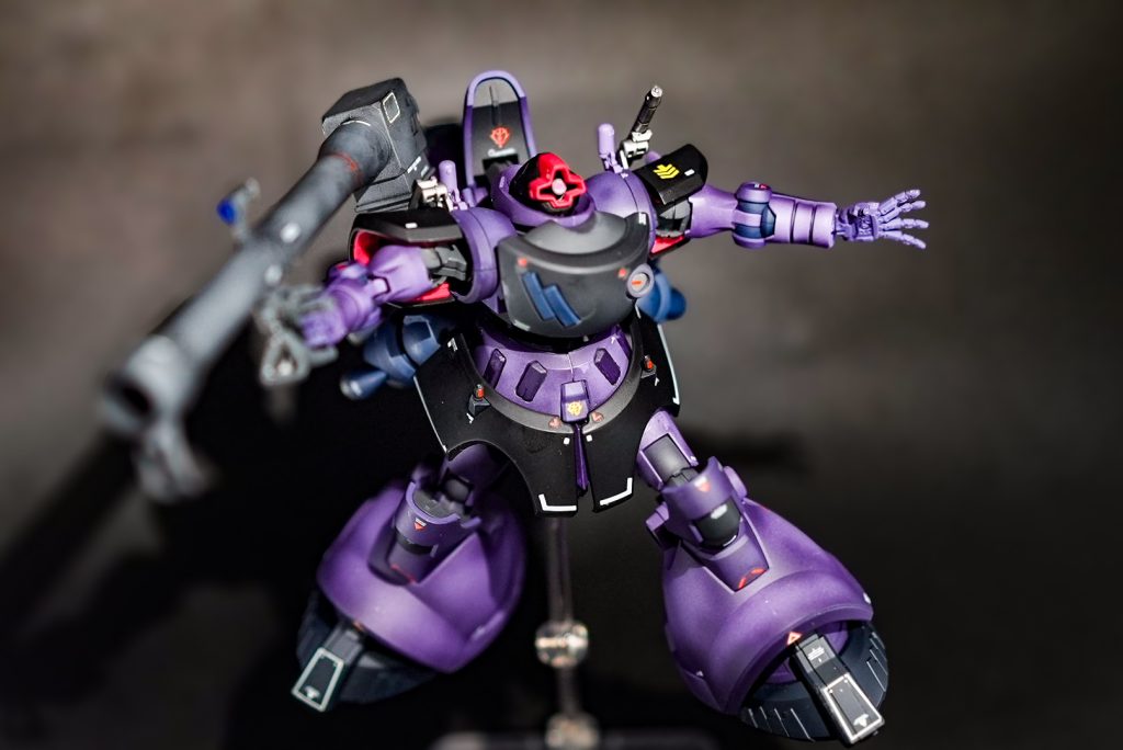 やはり着地は安定性がないので、宙に浮かせてなんぼのドムタソ