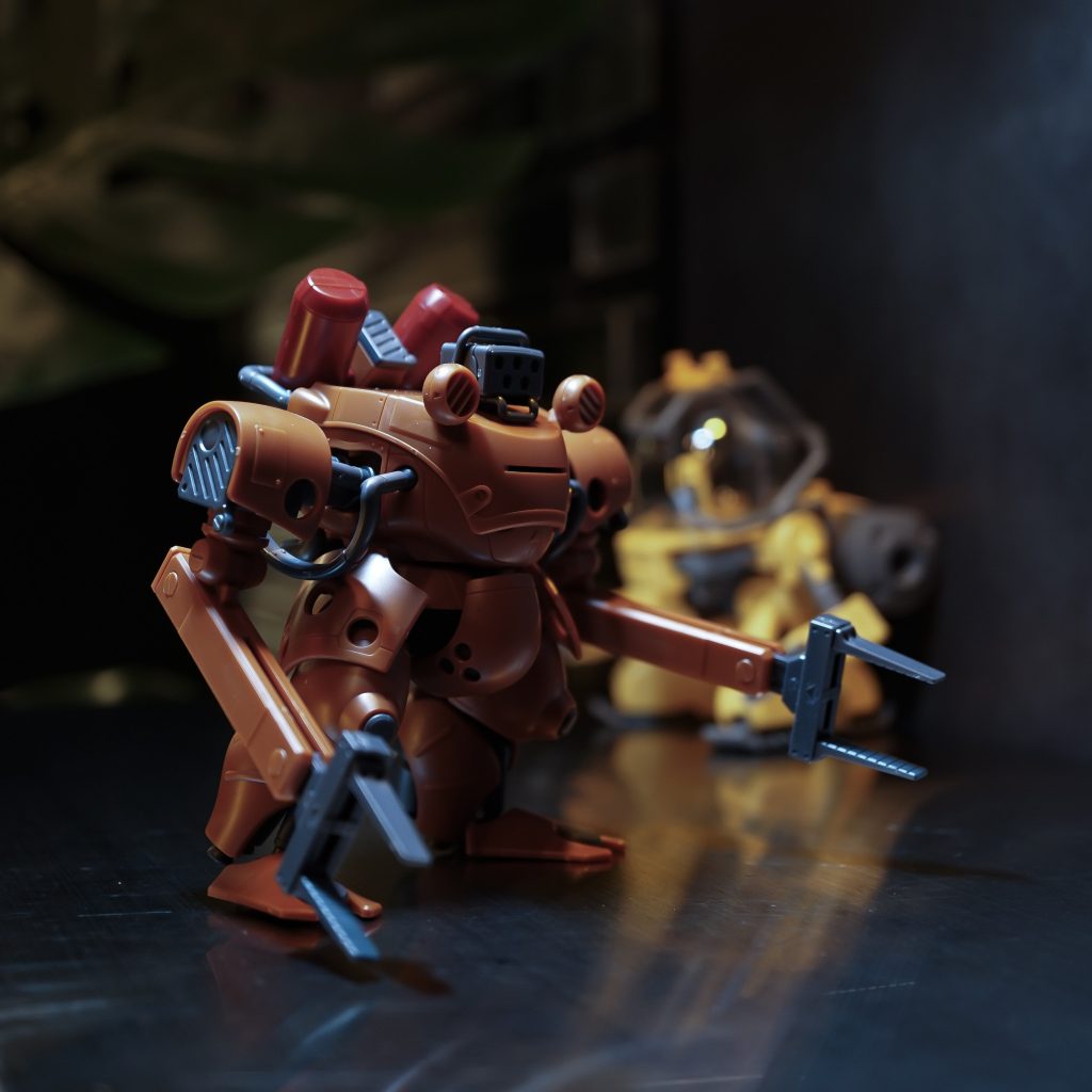 作品名：HG ドラケンE<p>腕パーツを他キットに流用するために入手。 一応パチ組みしてみたけどこの後すぐ分解してジャンクパーツ行き。 腕以外に使えそうな物はあんまりない。</p>
