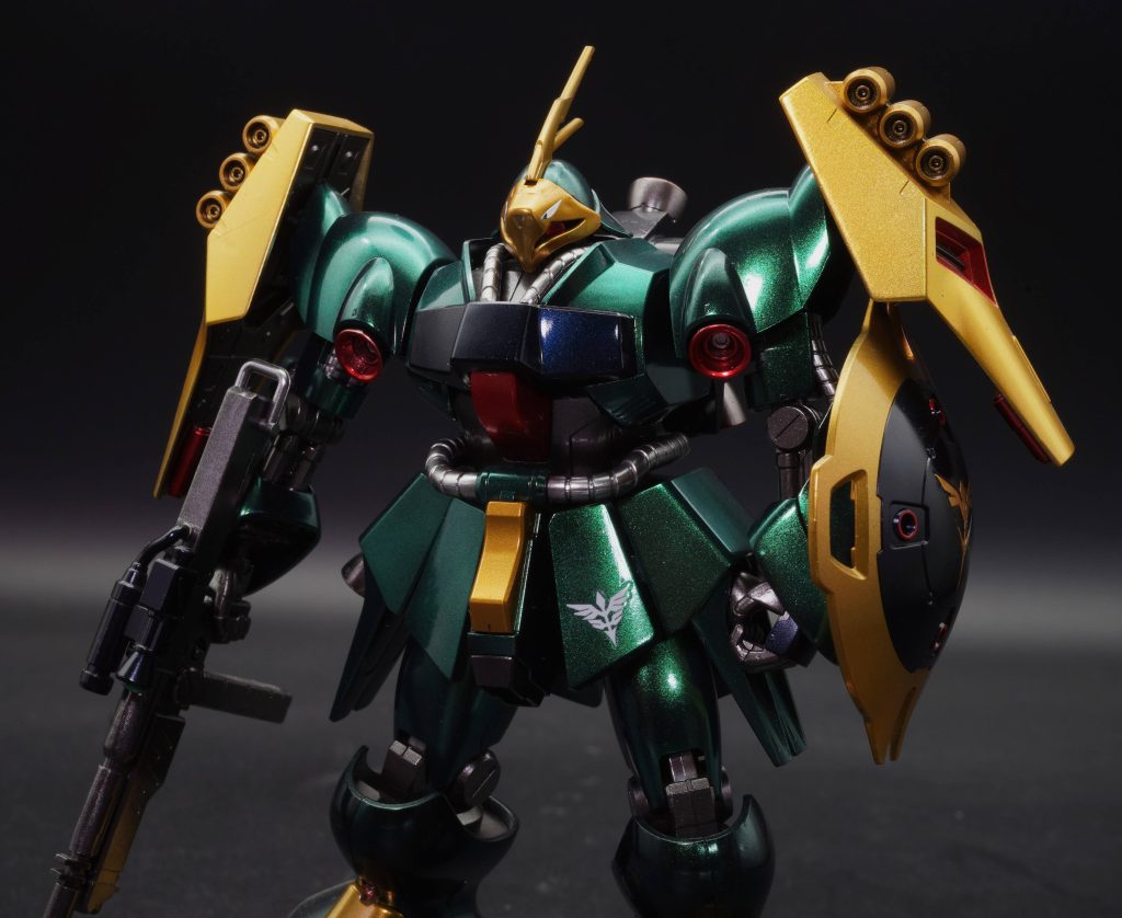HGUC ヤクト・ドーガ(ギュネイ・ガス専用機)　メタリック塗装