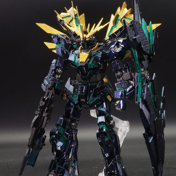 RG バンシィ・ノルン (最終決戦仕様) [スペシャルコーティング]部分塗装