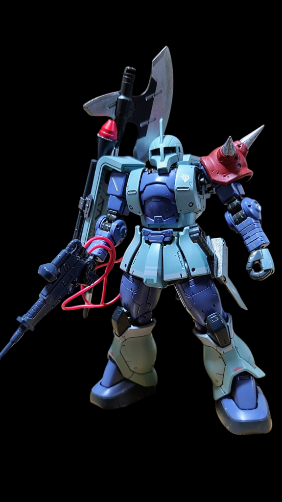 ジェネレーターを追加してビームライフルも可動できます。外付けですが。