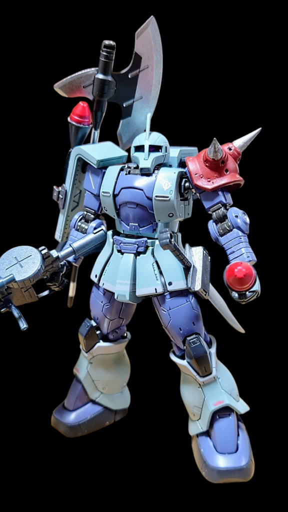 ザク１戦争後期再利用機体、的な。