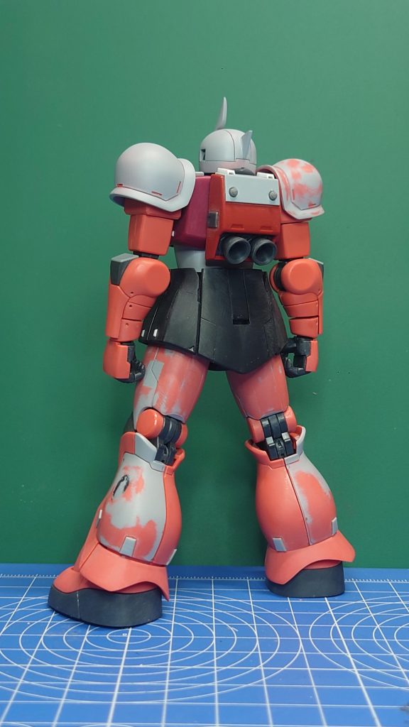 本体の工作が大体終わったところです。気泡との戦いでした…