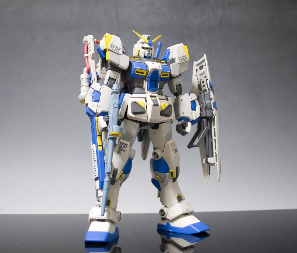 1/100 MG ガンダム4号機–3枚目/制作者：アルル
