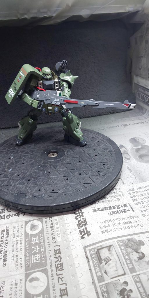  オルトロス展開。ですがこのポージングの際あちこちポロポロ取れまくって撮影までに15分ぐらいかかりました💦こんなに持ちにくかったっけ？？