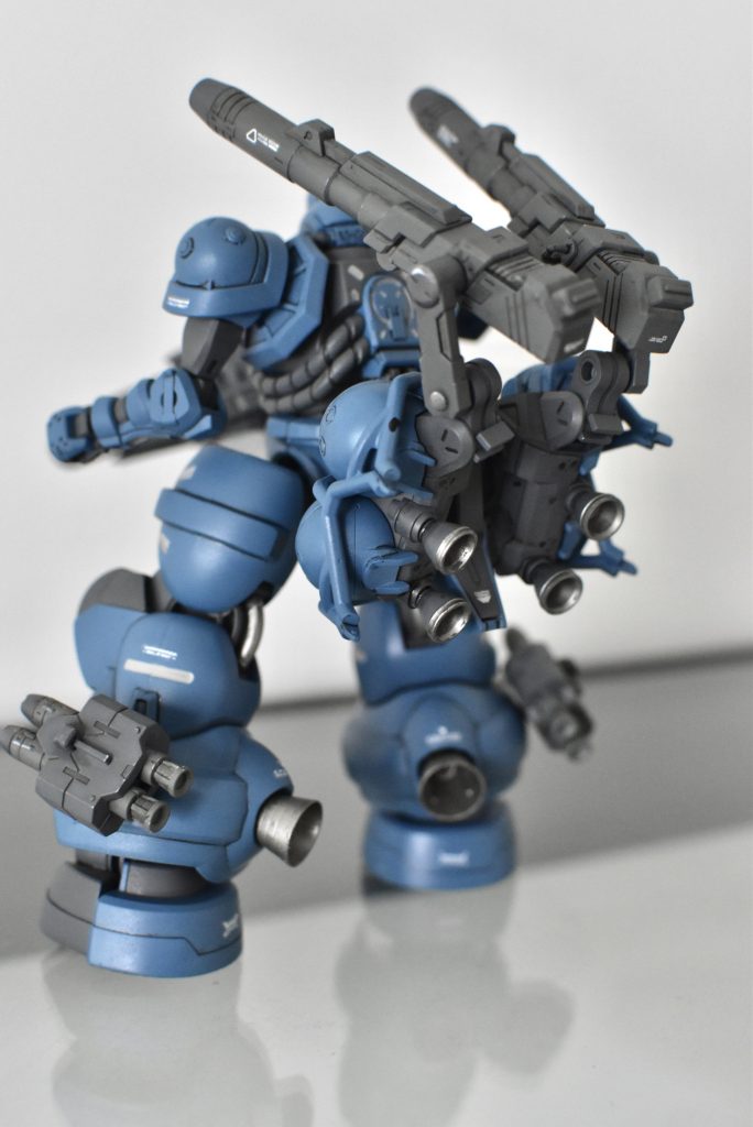 腰部のバーニアと武装がお気に入り