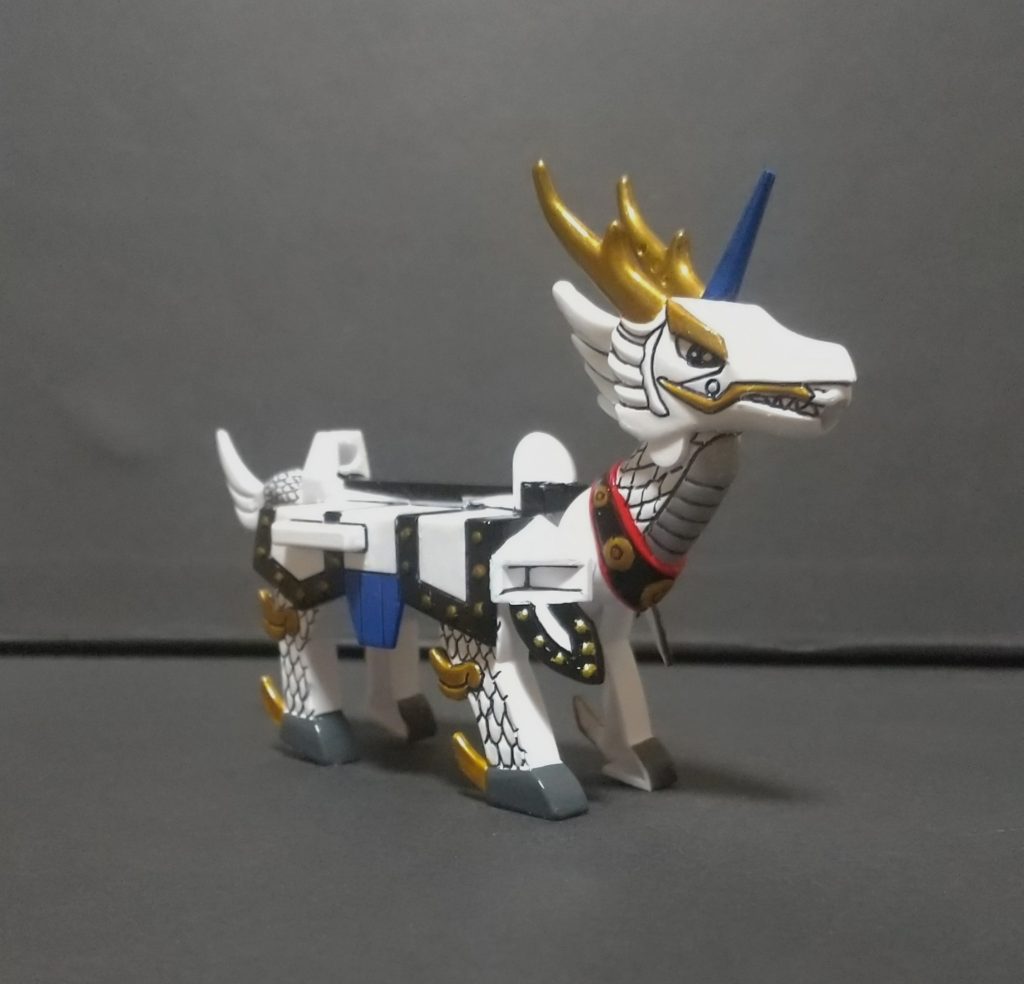 龍馬・ビャク武器が少ない代わりに大きめのお馬ちゃんがついてきます口からBB弾を吐きます