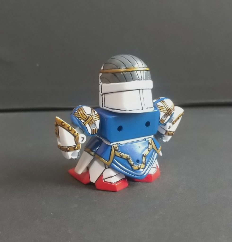 うしろ頭の模様が髪の毛っぽく見えます