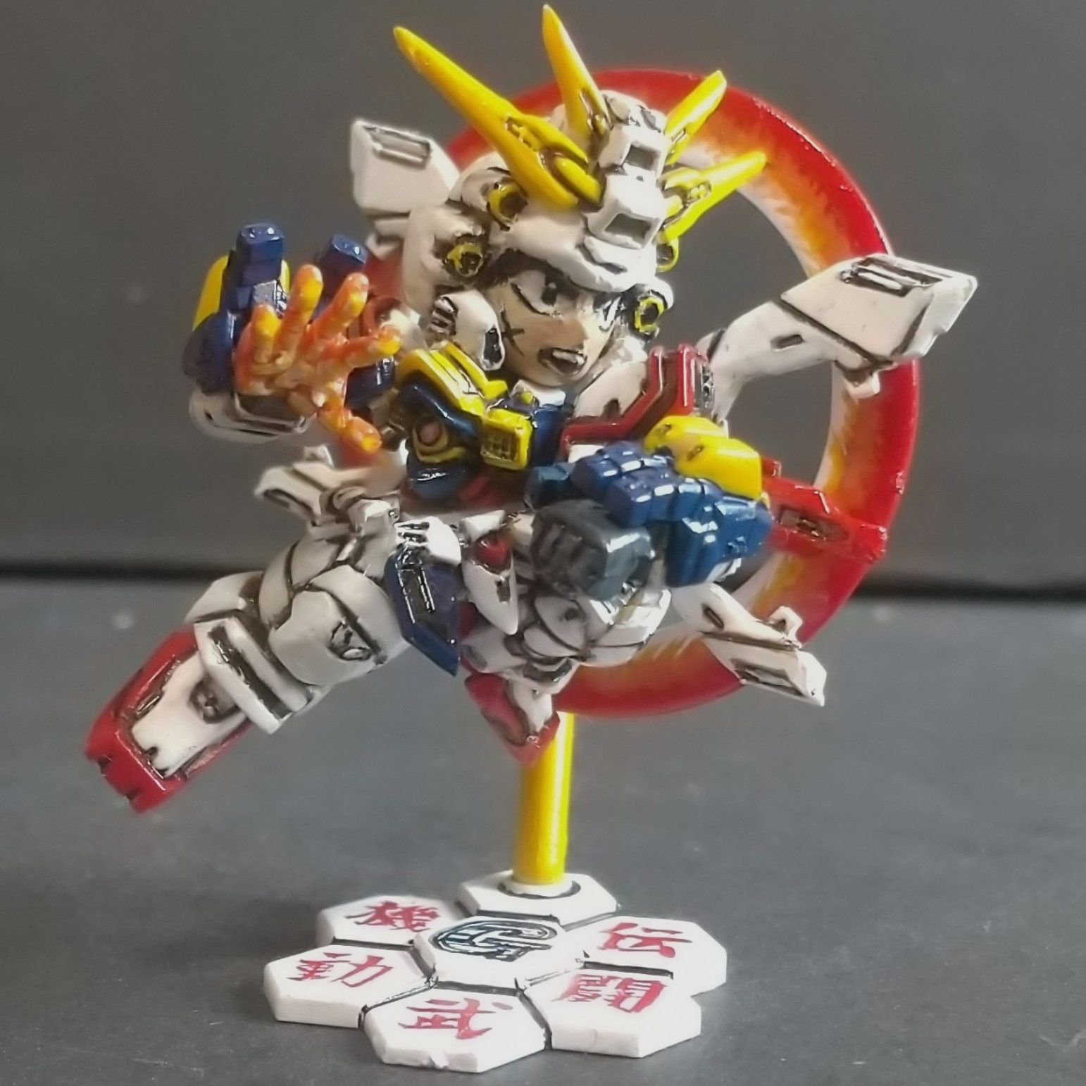 スペリオル　ディファイン　ゴッドガンダム　改造 ガンダム スペリオルディファイン ゴッドガンダム 改造＆塗装済