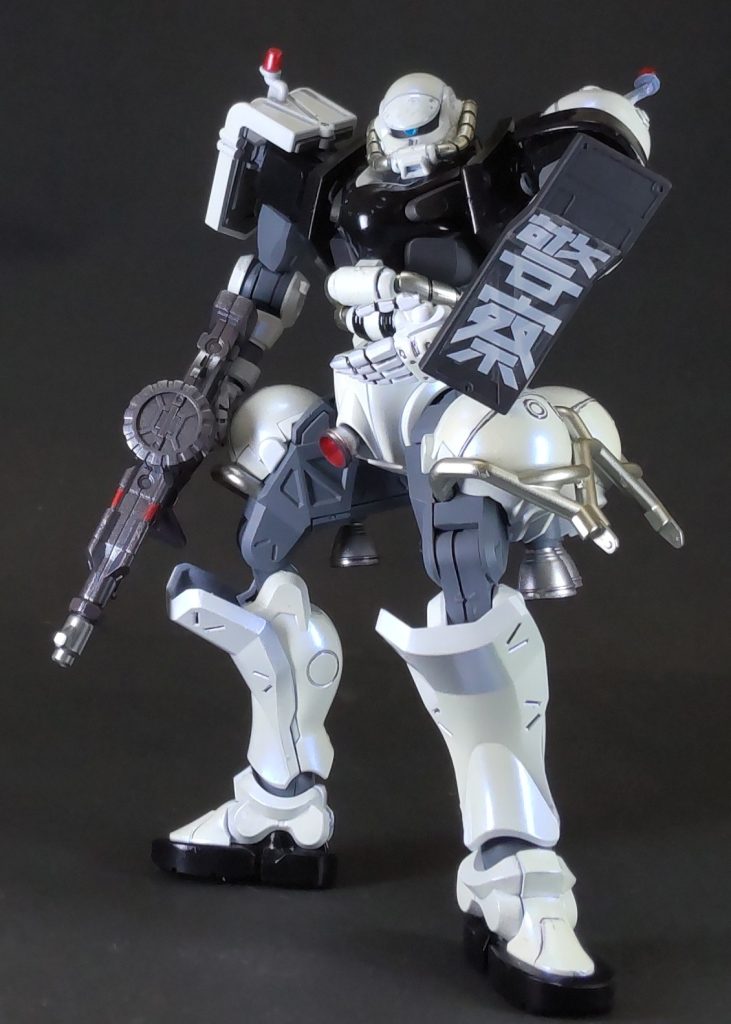 HG 軍警 ザク(パトレイバー風)–4枚目/制作者：三代目和菓子屋