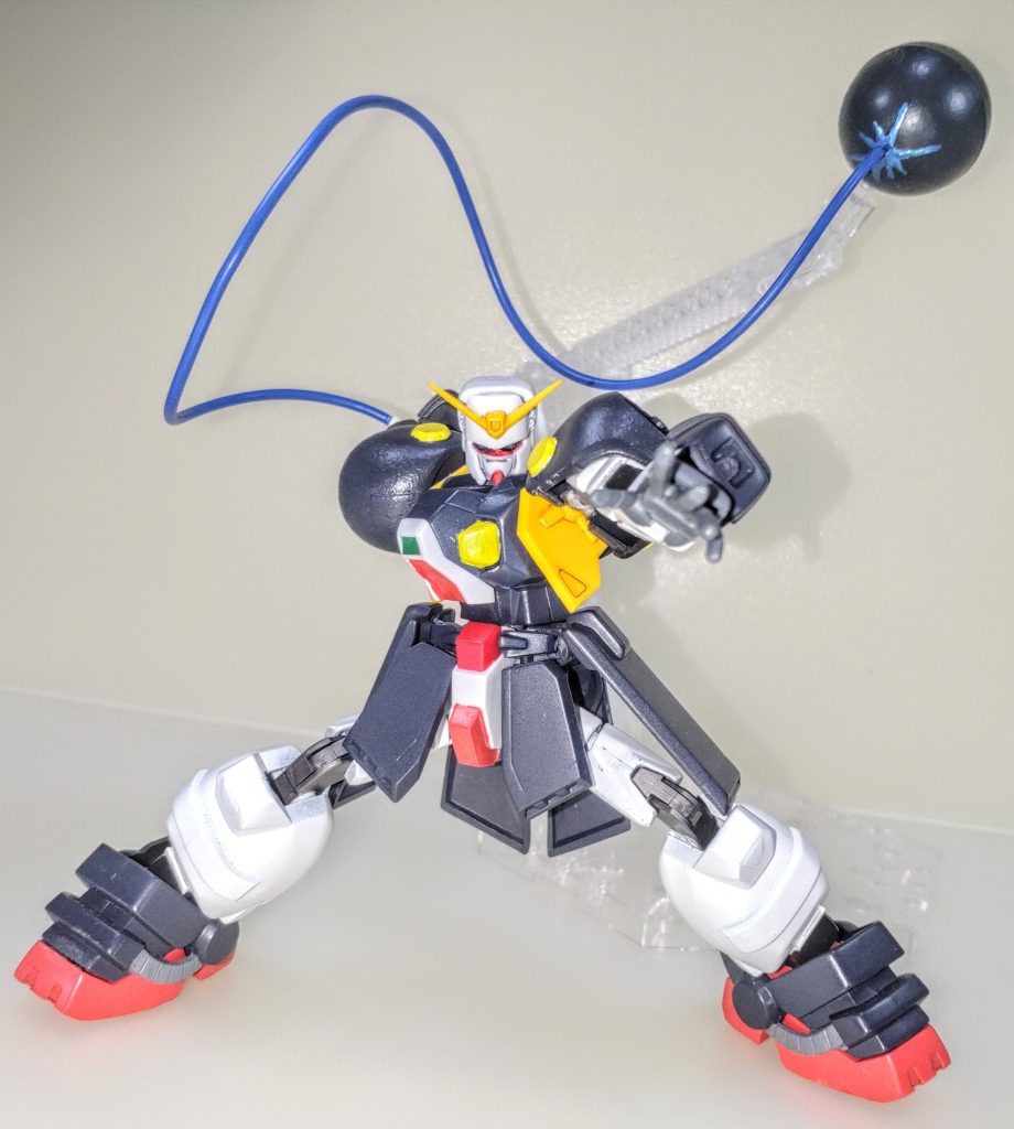 新造したグラビトンハンマーを持たせて。元キットが小さかっただけにだいぶ迫力は出ていると思います。