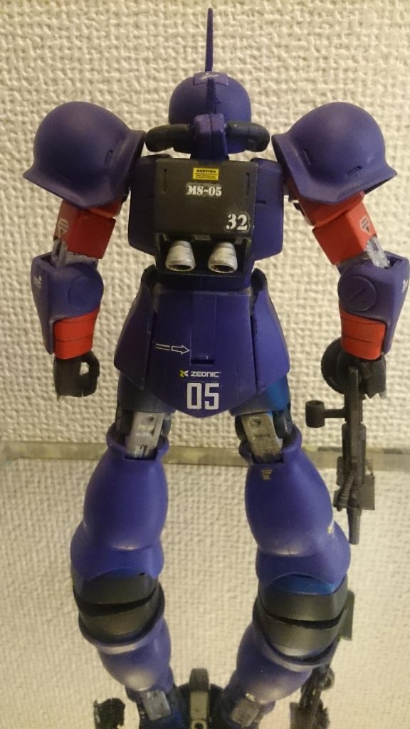 バックビューザクIと変更は有りません。