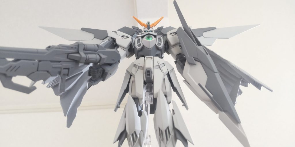 ビルドファイターズだとこのガンプラが1番好きです　あと一体くらい塗料消費のためにガンプラ作っておしまいにしたいです　ガンプラ争奪戦はもうこりごりなので競争率の低いアーマードコアのプラモデルに興味が出てきていますご覧いただきありがとうございました　