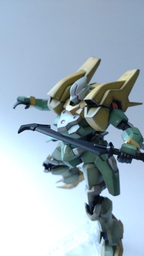 とびくちブレード　大好物。バルバトスの太刀も合うかとおもいましたが、忍感出過ぎでぼつ。