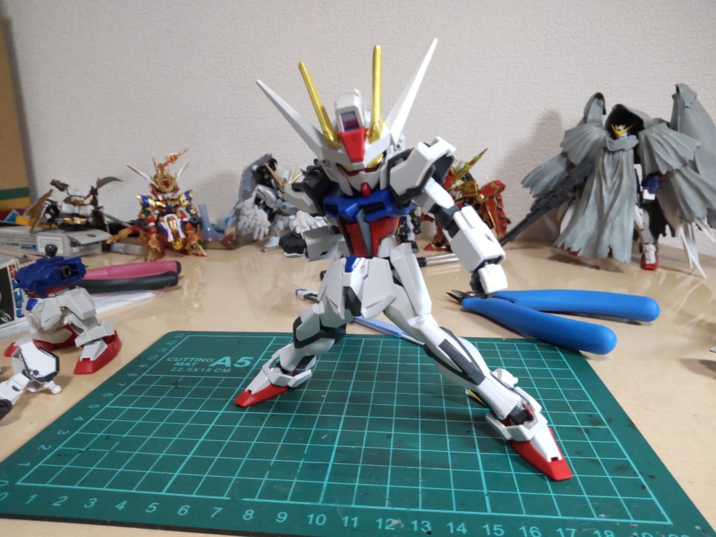 いっそミキシングしようかとも考えましたが、謎すぎる体型になりそうだったので断念しました。