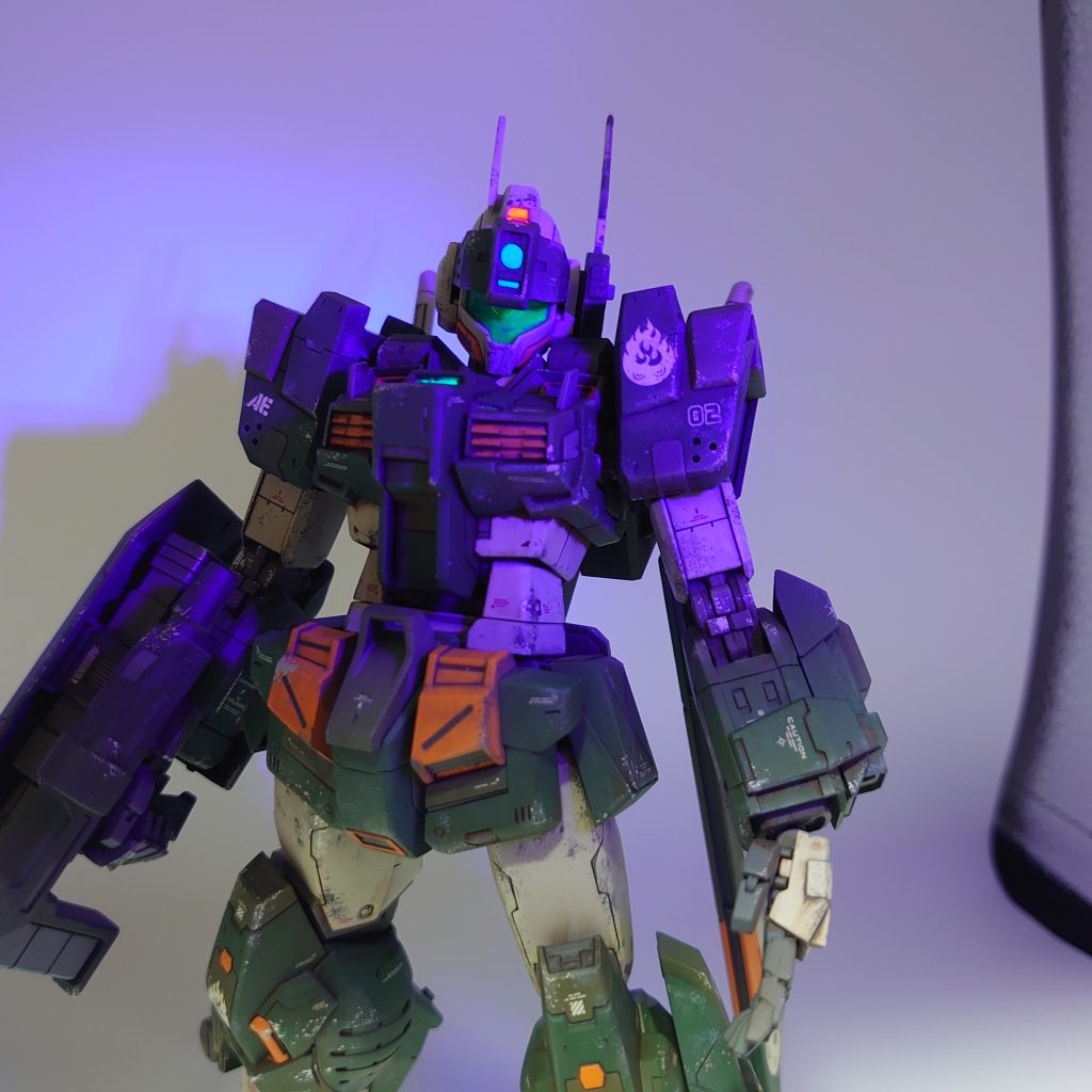 ガイアカラーの蛍光色が最近お気に入り