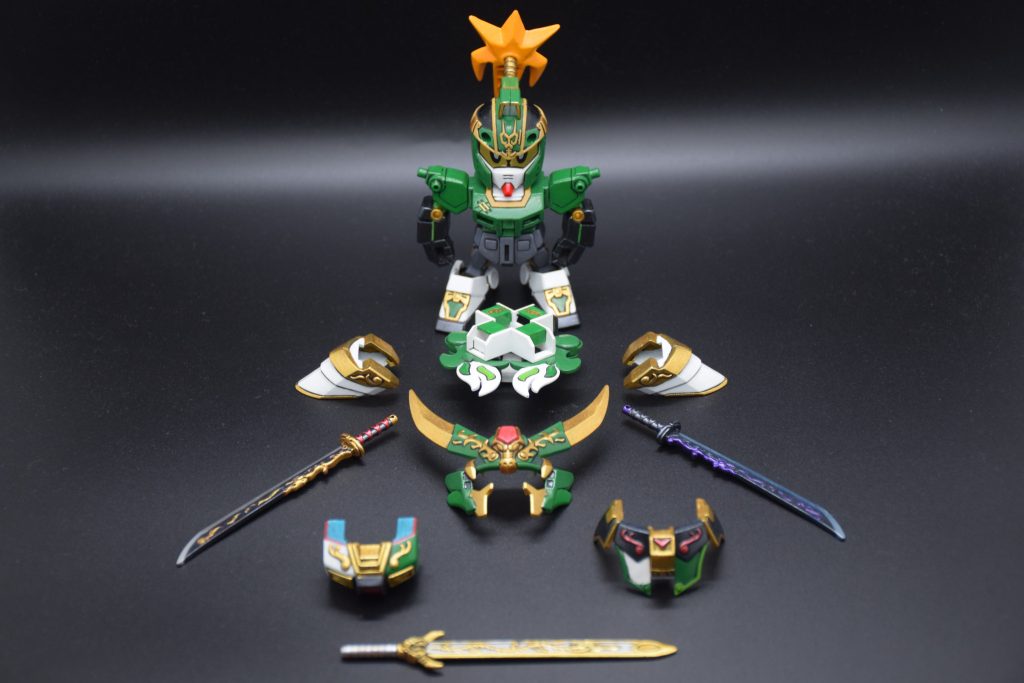 筆塗り全塗装 SDガンダム三国伝 – 劉備ガンダム(真三國無雙color ver.)–9枚目/制作者：KaTim