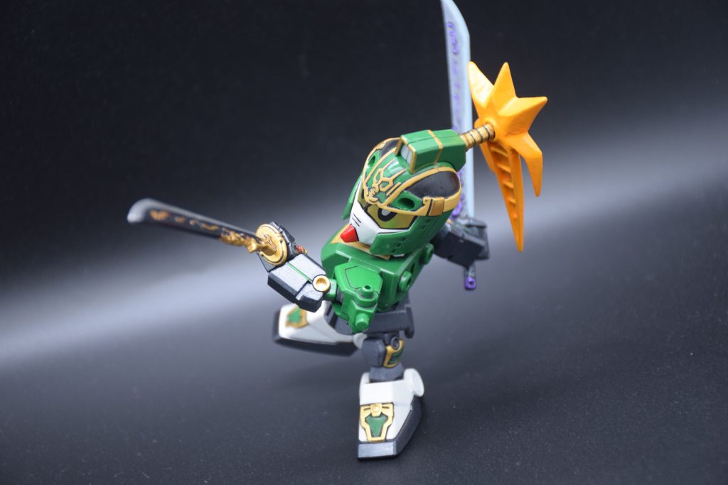 筆塗り全塗装 SDガンダム三国伝 – 劉備ガンダム(真三國無雙color ver.)–6枚目/制作者：KaTim