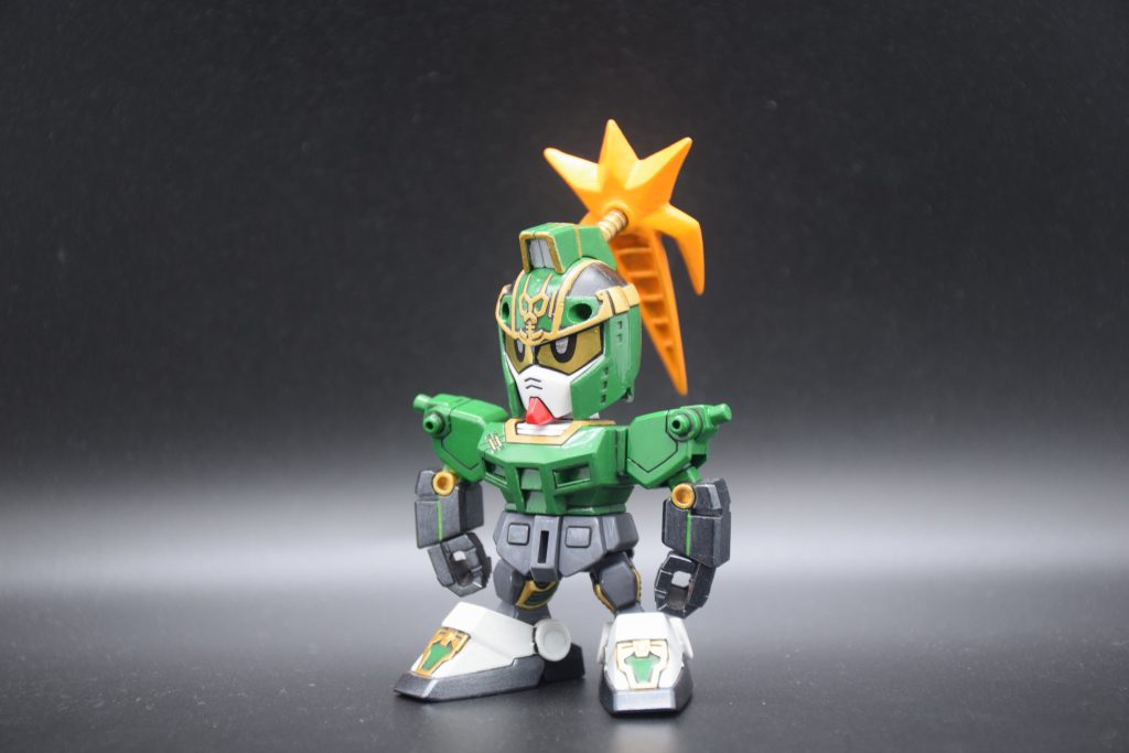 筆塗り全塗装 SDガンダム三国伝 – 劉備ガンダム(真三國無雙color ver.)–3枚目/制作者：KaTim