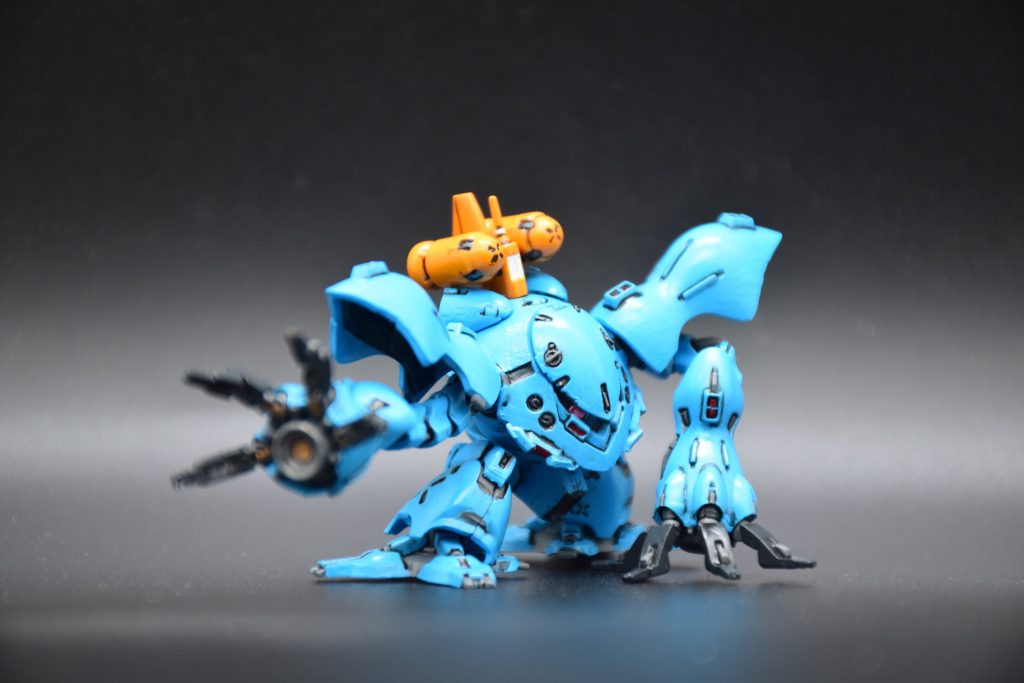 筆塗り全塗装ガンダム スペリオルディファイン No.01 – ハイゴッグ 完成