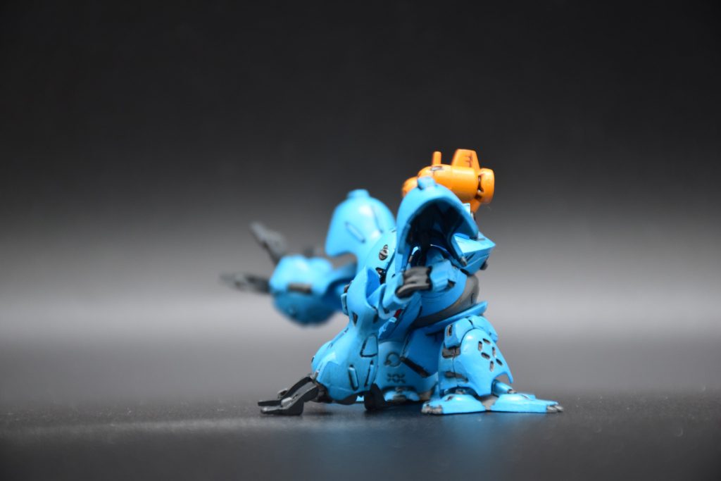 筆塗り全塗装ガンダム スペリオルディファイン No.01 – ハイゴッグ 完成–3枚目/制作者：KaTim