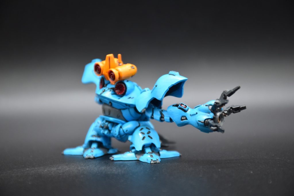 筆塗り全塗装ガンダム スペリオルディファイン No.01 – ハイゴッグ 完成–5枚目/制作者：KaTim