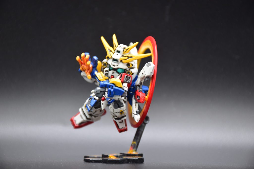 筆塗り全塗装ガンダム スペリオルディファイン No.01 – ゴッドガンダム 完成–2枚目/制作者：KaTim