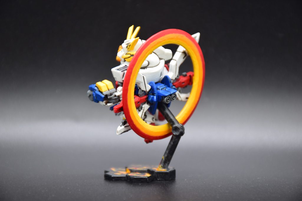 筆塗り全塗装ガンダム スペリオルディファイン No.01 – ゴッドガンダム 完成–3枚目/制作者：KaTim