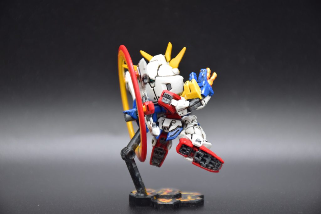 筆塗り全塗装ガンダム スペリオルディファイン No.01 – ゴッドガンダム 完成–4枚目/制作者：KaTim