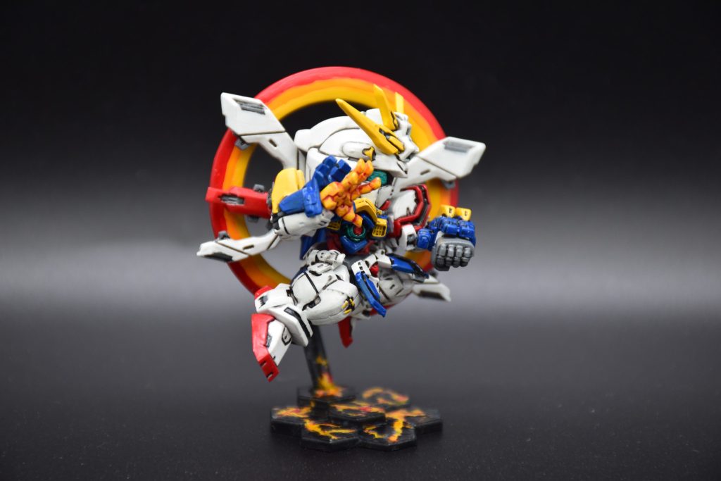 筆塗り全塗装ガンダム スペリオルディファイン No.01 – ゴッドガンダム 完成–6枚目/制作者：KaTim