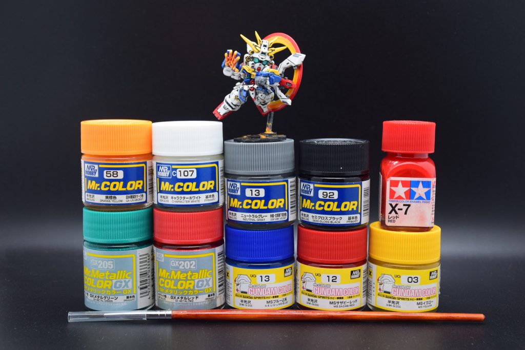 筆塗り全塗装ガンダム スペリオルディファイン No.01 – ゴッドガンダム 完成–8枚目/制作者：KaTim