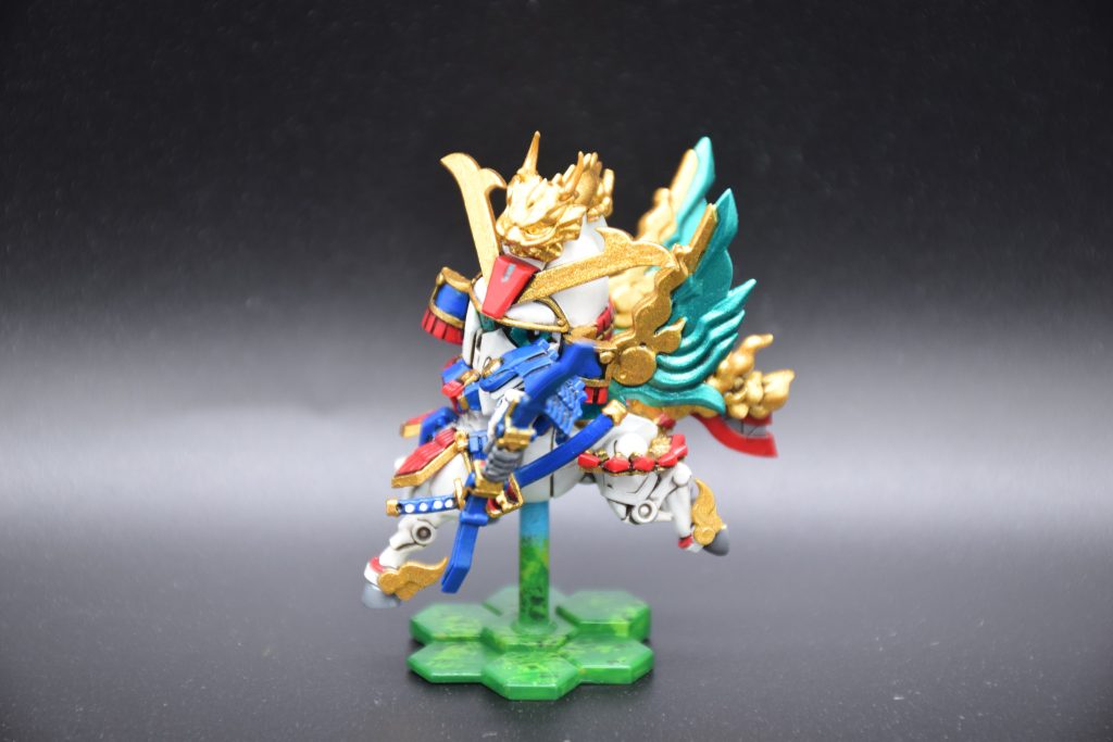 筆塗り全塗装ガンダム スペリオルディファイン No.01 – 武者精太頑駄無 麒麟児特装 完成–2枚目/制作者：KaTim